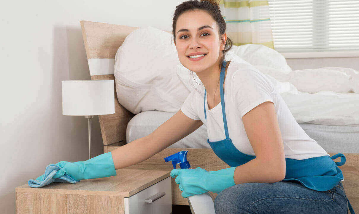 bedroom cleaning with our DIY cleaning tips